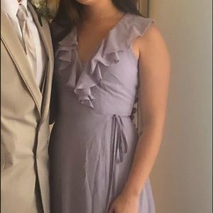 Tobi wrap-around maxi dress